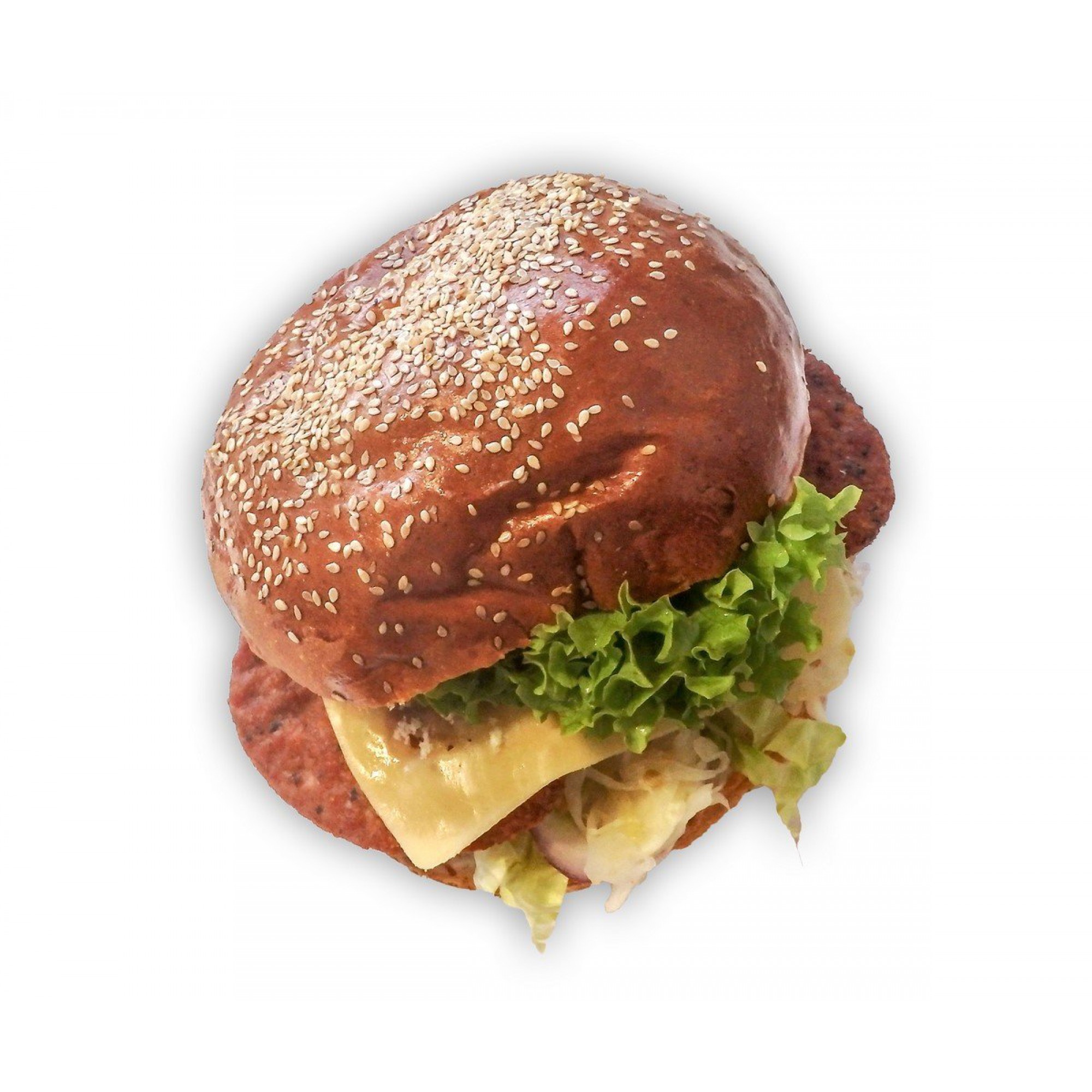 Dupla sajtos hamburger